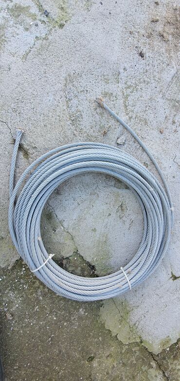 Digər metal məhsullar: Tros. İzolyasiya olunanda var. Qiymet ölçüye görə deyisir. 50 — 3