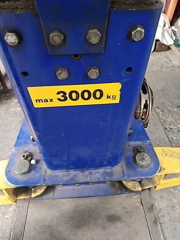 avtomobil servisi: PETES markalı avtoyuma/servis üçün avtomobil qaldırıcı - Tip: Tək — 4