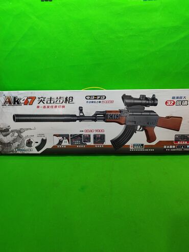 Игрушки: Автомат орбибол игрушка АК-47🔥 Комплектация товара: автомат — 12