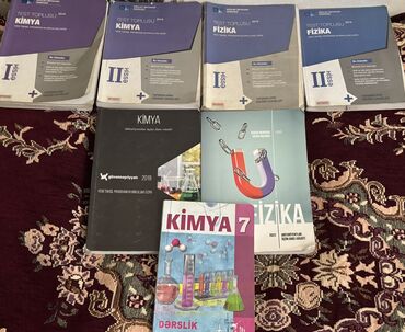 fizika 7 ci sinif derslik yukle: Fizika Kimya kitabları satılır