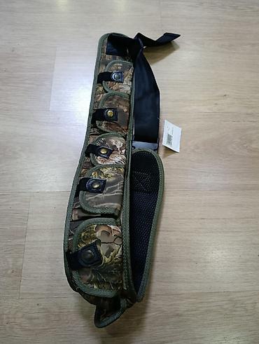 кожаные чехлы: Патронташ для охоты - Патронташ закрытый пряжка стальная — цена — 3