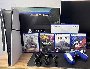 PS5 (Sony PlayStation 5): PlayStation 5 Digital + Disc Drive Регион США 🇺🇸 CFI 2115 Ревизия — 2