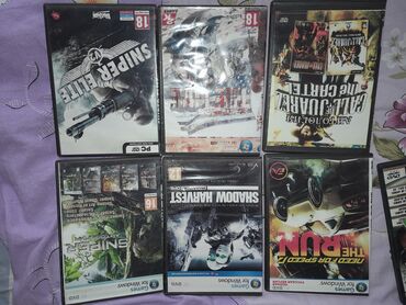 CD, DVD disklər və kassetlər: 50 cox oyun diskler 30azn — 8