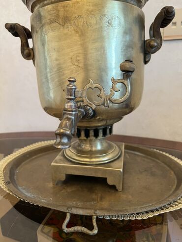 Samovarlar: Elektrikli samovar – dekorativ klassik dizayn - Material — 15
