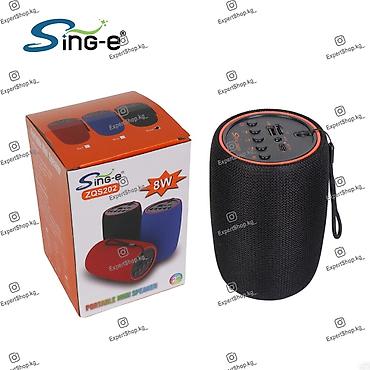 портативный колонка: Колонка SING-E ZQS202 - миниатюрный портативный аксессуар, громкий — 4