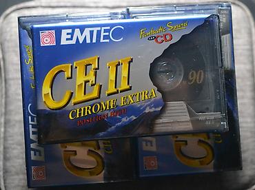 apple studio: Продаю запечатанные хромовые кассеты EMTEC CE II Chrome Extra 90 — 1
