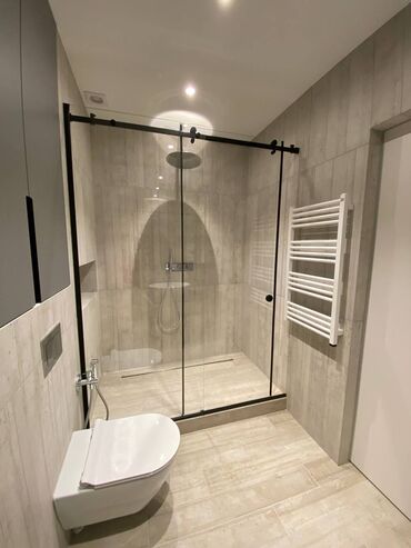 Душевые перегородки и ограждения: Современная душевая перегородка под заказ 🛁 💎 Закалённое безопасное — 8