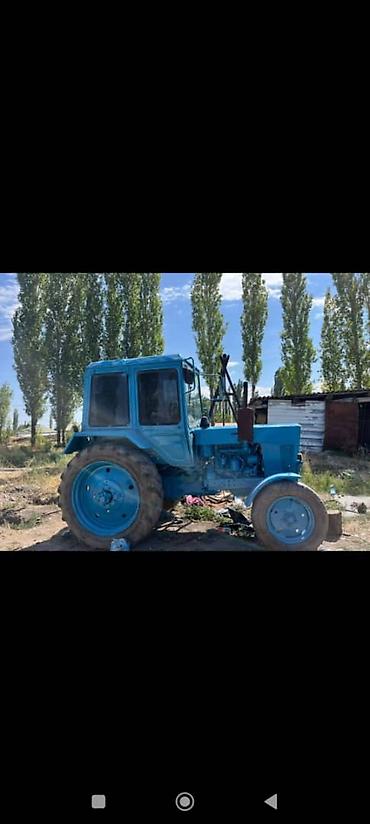 Тракторы МТЗ (Беларус): Трактор МТЗ (синего цвета) с комплектом навесного оборудования — 6