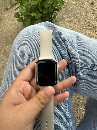 apple watch adapter: İşlənmiş, Smart saat, Apple, rəng - Bej — 4