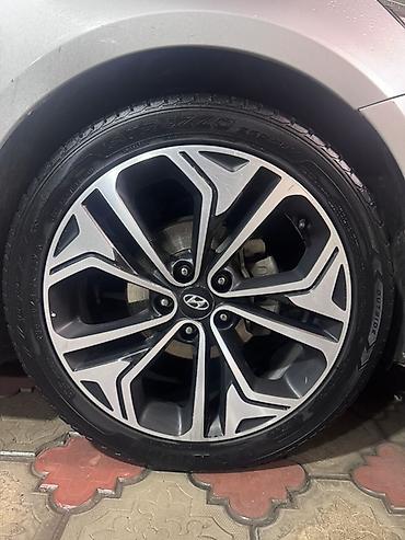 Унаа: Комплект оригинальных легкосплавных дисков Hyundai/Kia и другие 19" — 2