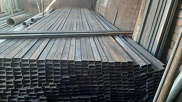 металл уголок: 170,сом метр, Профиль, 50×30 толщина 2.3 милиметр на стойку очень — 2