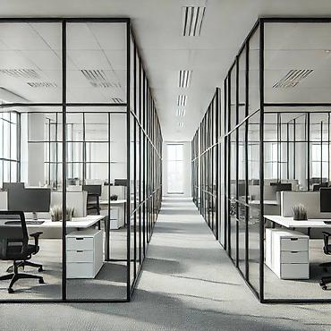 open space: ОФИС В АРЕНДУ | 160 м² Трёхэтажный бизнес-центр в центре Бишкека на — 4