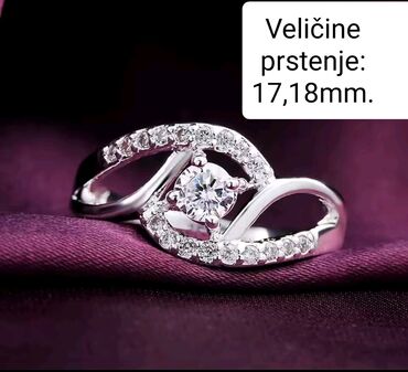 Prstenje: Ženski prsten, Materijal: Cirkon — 3