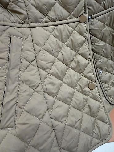 alt geyim: Halara qadın qatlmalı jaket - Rəng: bej/boz ton - Dizayn: romb — 5