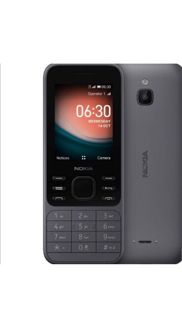 dve: Nokia 6300 4G, < 2 GB, color - Silver, Button phone