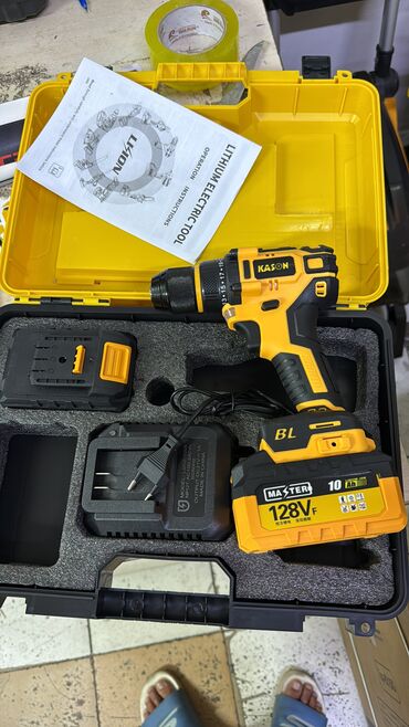 Шуруповерты: Шуруповерт без щеточный КАСОН Металлический патрон Дрель — 4