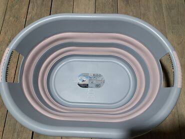 Uşaqlar üçün digər mallar: Slikon vannalar. Turkiyə istehsali paltar sebeti kimi de istifade — 2