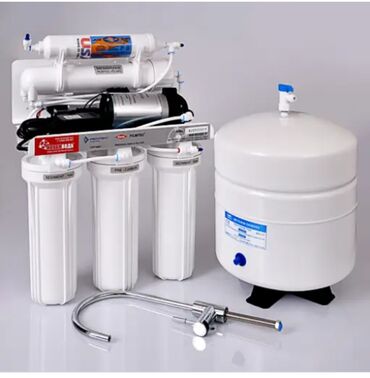 автомат газ вода: Фильтр, Кол-во ступеней очистки: 6, Новый, Бесплатная установка