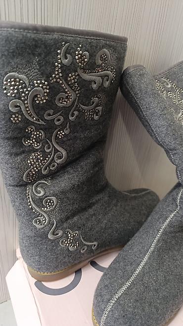 войлочные сапоги: Сапоги, 41, Cos, Б/у, цвет - Серый, Самовывоз — 3