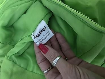 timberland dzemperi: Dečije skijaške/snežne pantalone na tregere – limeta zelene boje - — 3