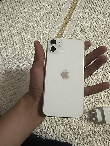 iphone 11 telefonu: IPhone 11, 64 GB, Ağ, Face ID — 4