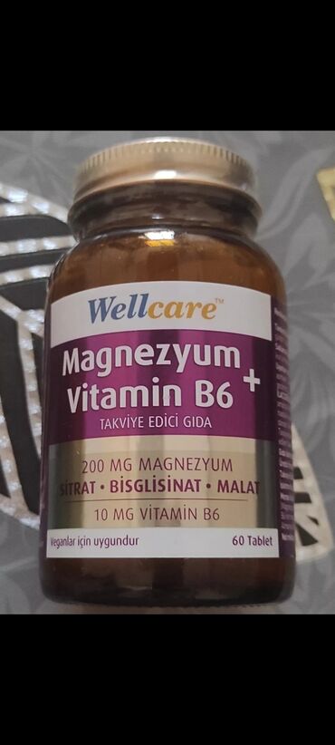 donlar yeni: Magnezyum+Vitamin B6