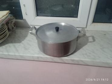 Посуда для готовки: Кастрюля, цвет - Серебристый, Алюминий — 2