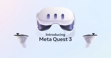 Геймпады (Джойстики): Шлем виртуальной реальности Oculus Quest 3 128 GB 512 GB (Meta Quest