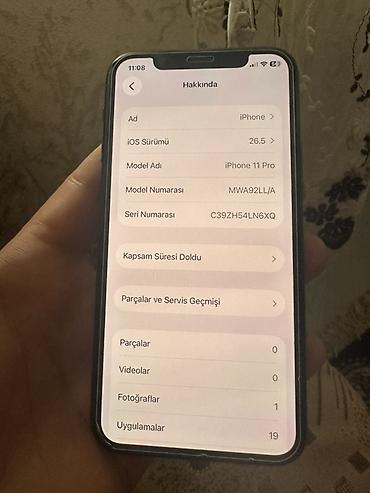 iphone 11 mini: IPhone 11 Pro, 64 GB, Matte Midnight Green, Face ID — 8