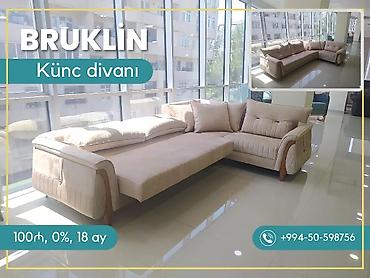 Divanlar: Künc divan, Yeni, Açılan, Bazalı, Şəhərdaxili pulsuz çatdırılma — 2
