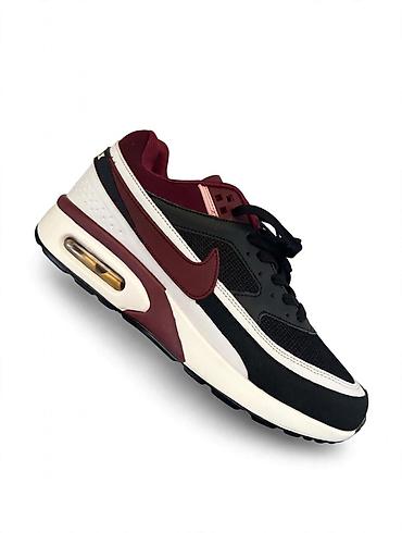 nike air heights: Nike Air Max muške patike – crno/bordo/belo - Model sa vidljivom Air — 1