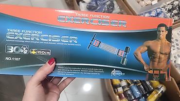 Espanderlər: Məhsul: Three Function Exerciser – çoxfunksiyalı rezin müqavimət — 10