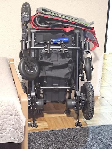 Invalidska kolica: Električna invalidska kolica Q50 R - Kompaktna, sklopiva električna — 9