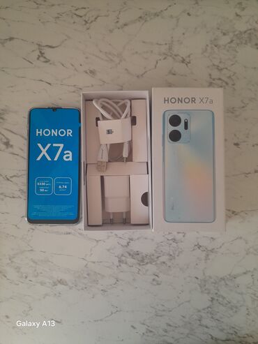 запчасти на телефон флай изи 3: Honor X7a, 128 ГБ, цвет - Коричневый, Кнопочный, Сенсорный, Отпечаток пальца