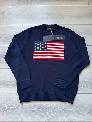 вязан: Свитер Polo Ralph Lauren - Модель: трикотажный пуловер с круглым — 1