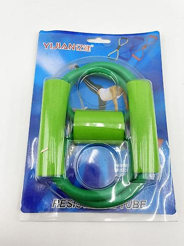 Espanderlər: №: 5942 Məhsulun adı: Espander Resistance Tube, yaşıl, rezin/plastik — 1