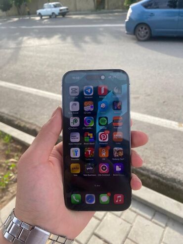 işlənmiş telefonlar a10: IPhone 14 Pro, 128 GB, Blue Titanium