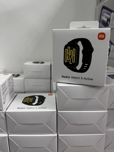 мониторы silver: Умные часы Redmi Watch 5 Active в черном цвете. Оснащены большим