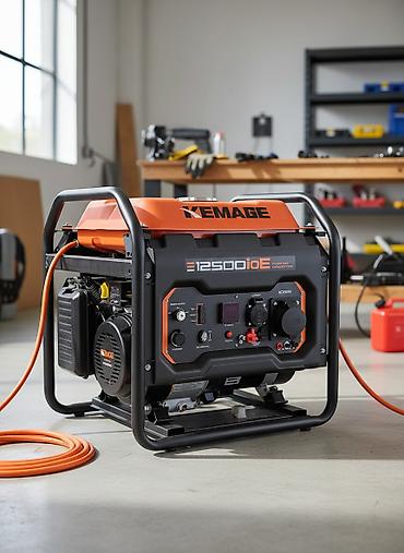 Генераторы: Генератор 7.5 Квт Инверторный KEMAGE Распродажа — 1
