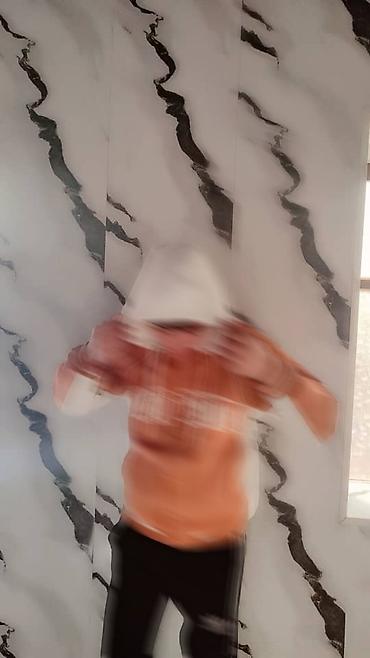 Верхняя одежда: Теплая подростковая кофта/бомбер с fuкапюшоном - Цвет: оранжевый с — 6