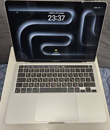 macbook pro 12: Ноутбук, Apple, 8 ГБ ОЗУ, Apple M1, 13.3 ", Б/у, Для работы, учебы, память SSD