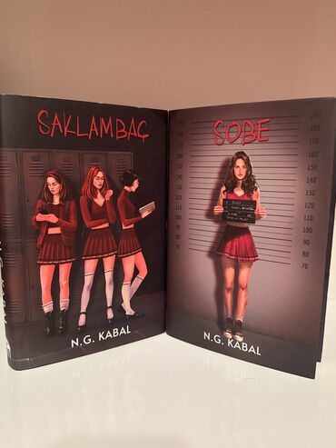 Kitablar, jurnallar, CD, DVD: Saklambaç ve Sobe CİLTLİ N.G. Kabal kitapları. İşlənməsinə baxmayaraq