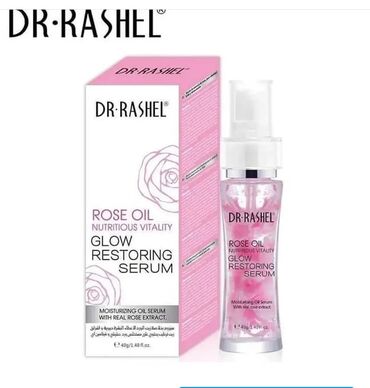 təbii güllər: DR. RASHEL Rose Oil 40g. Эффективность: это мощная сыворотка для лица