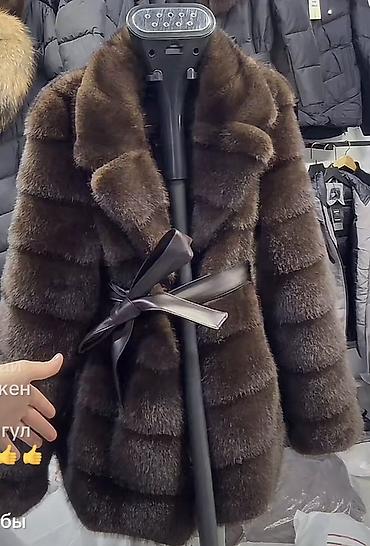 пух норки: Шуба, Норка, Короткая модель, M — 1