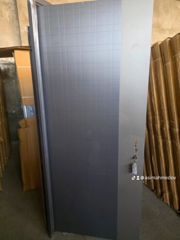 Giriş qapıları: Mənzil üçün Yeni Giriş qapısı 90x205 sm Çərçivə ilə, Zəmanətli, Pulsuz quraşdırma, Pulsuz çatdırılma — 2