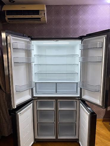 Mətbəx texnikası: Midea dörd qapılı soyuducu (French Door) – inox rəng Xüsusiyyətlər: - — 2