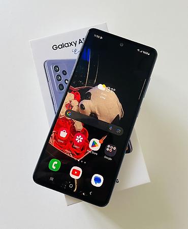 Samsung Galaxy A52, 128 GB, rəng - Bej, Barmaq izi, İki sim kartlı, Face ID lalafo.az -da Samsung Galaxy A52, 128 GB, rəng - Bej, Barmaq izi, İki sim kartlı, Face ID