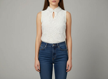 modne bluzki wizytowe: Women's blouse, size S