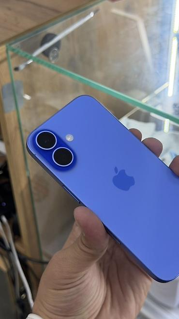 айпад a 16: IPhone 16, Б/у, 128 ГБ, Синий, Коробка, 100 % — 3