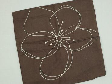 Dekoracje do domu: Pillowcase, 42 x 42, kolor - Brązowy, stan - Dobry